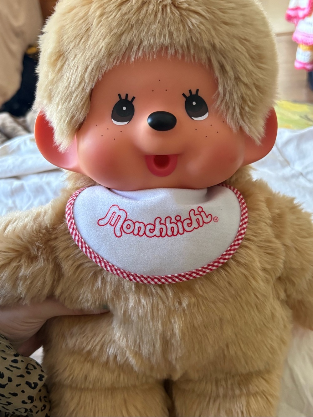 monchhichi large size blonde girl doll - Picture 2 of 5